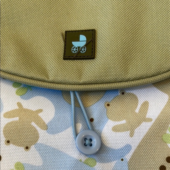 NWOT Gund Baby Portable Diaper Bag, Zoo Animal, Fold Out Bag, Holiday, On The Go - Picture 3 of 16